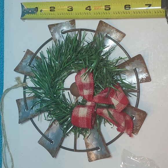 Rustic Farmhouse Christmas Ornament Set 9 pieces total! - Picture 8 of 8